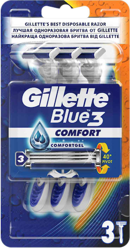 Бритвенный станок одноразовый Gillette Blue 3 Comfort #1