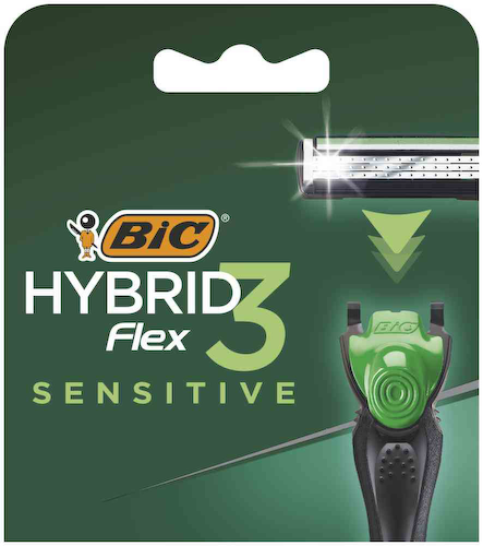 Сменные кассеты Bic Hybrid Flex 3 Sensitive #1
