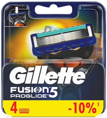 Сменные кассеты для бритвы Gillette Fusion ProGlide #1