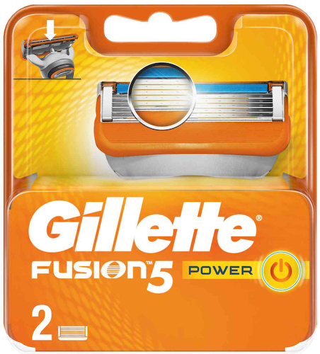 Сменные кассеты для бритвы Gillette Fusion Power #1