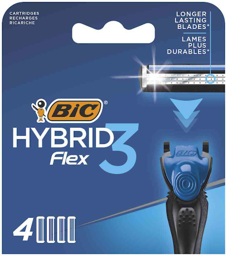 Сменные кассеты для бритвы Bic Hybrid 3 Flex #1
