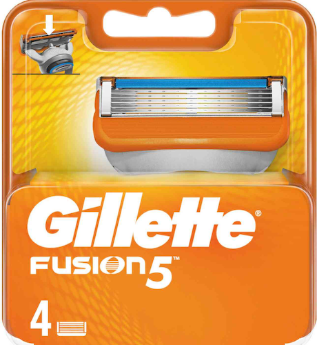Сменные кассеты для бритвы Gillette Fusion #1