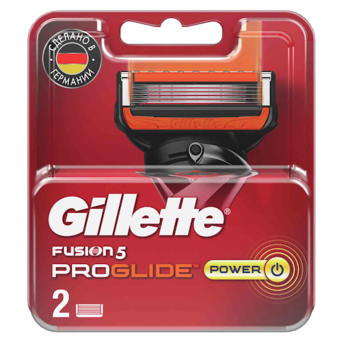 Сменные кассеты для бритвы Gillette Fusion ProGlide Power #1