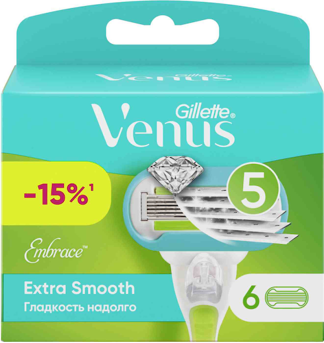 Сменные кассеты для станка Gillette Venus Embrace #1