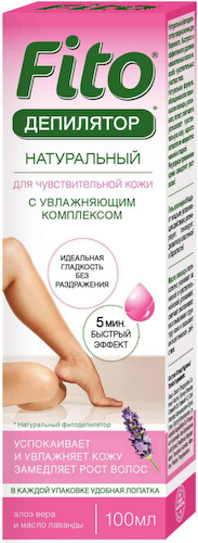 Депилятор для чувствительной кожи Fito с увлажняющим комплексом #1