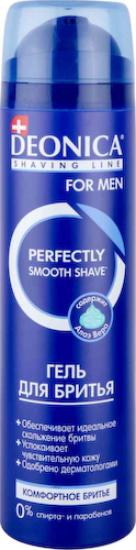Гель для бритья Deonica For Men Комфортное бритьё #1