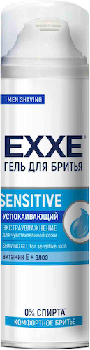 Гель для бритья для чувствительной кожи Exxe Sensitive Успокаивающий #1