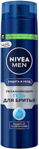 Гель для бритья NIVEA MEN Защита и уход увлажняющий #1