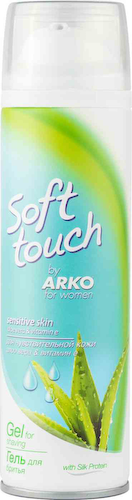 Гель для бритья женский Soft touch Arko для чувствительной кожи #1