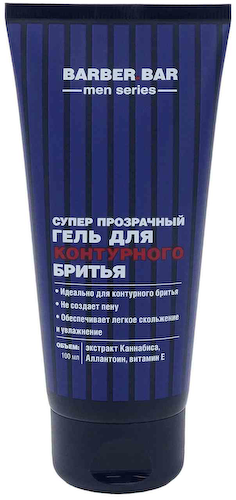 Гель для контурного бритья Barber.bar Супер прозрачный #1