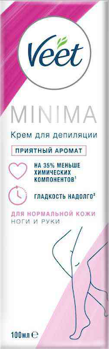 Крем для депиляции Veet Minima для нормальной кожи #1