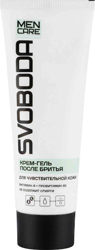 Крем-гель после бритья Svoboda Men care для чувствительной кожи #1