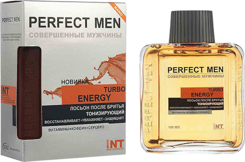 Лосьон после бритья тонизирующий Perfect Men Turbo Energy #1
