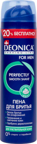 Пена для бритья Deonica Shaving line For Men для чувствительной кожи #1