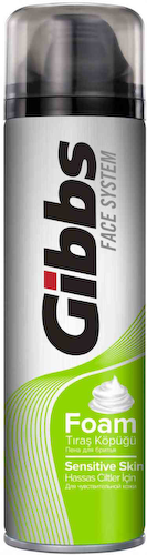 Пена для бритья Gibbs Sensitive Skin #1