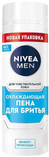 Пена для бритья охлаждающая NIVEA MEN для чувствительной кожи #1