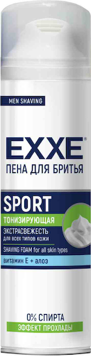 Пена для бритья тонизирующая Exxe Sport Energy #1