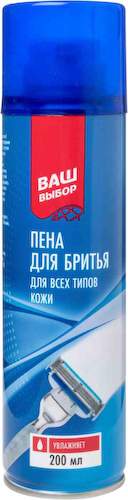 Пена для бритья увлажняющая Ваш выбор Regular для всех типов кожи #1