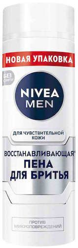 Пена для бритья восстанавливающая NIVEA MEN для чувствительной кожи #1