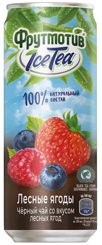 Холодный чай черный Фрутмотив Ice Tea лесные ягоды #1