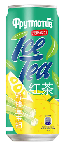 Холодный чай черный Фрутмотив Ice Tea лемонграс-юдзу #1