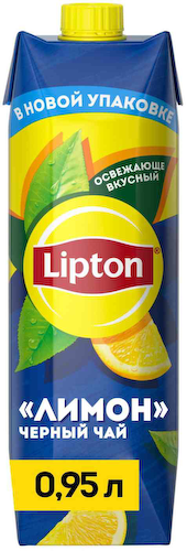 Холодный чай черный Lipton лимон #1