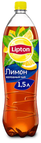 Холодный чай чёрный Lipton Лимон #1