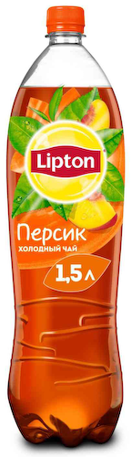 Холодный чай чёрный Lipton Персик #1