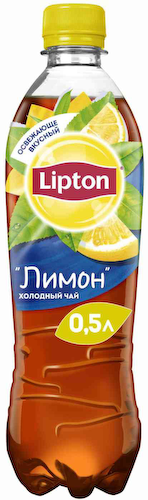 Холодный чай чёрный Lipton Лимон #1