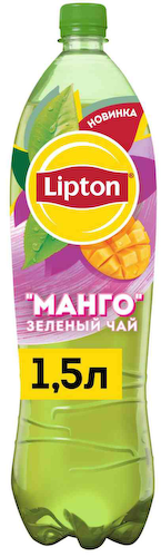 Холодный чай зеленый Lipton Манго #1