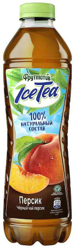 Холодный черный чай Фрутмотив Ice Tea персик #1