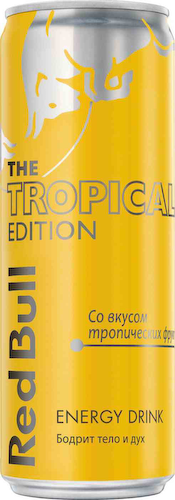 Энергетический напиток Red Bull со вкусом Тропических фруктов #1