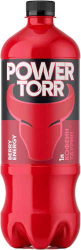 Энергетический напиток Power Torr Red Ягодно-фруктовый микс газированный #1