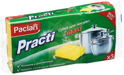 Губки для посуды Paclan Practi Maxi #1
