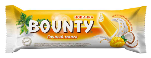 Мороженое Bounty эскимо Манго #1