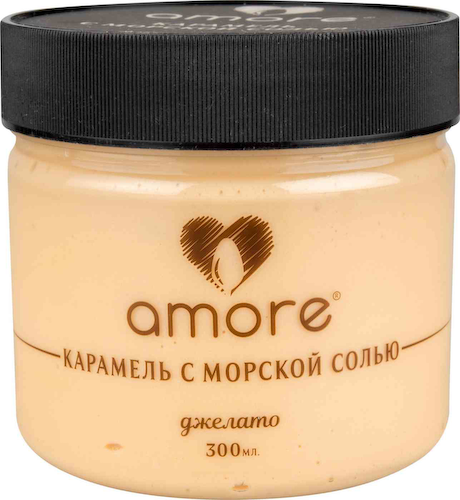 Мороженое молочное Amore Карамель с морской солью #1
