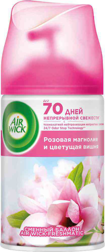 Освежитель воздуха Air Wick Розовая магнолия и цветущая вишня сменный баллон #1