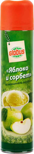 Освежитель воздуха Глобус Яблоко и сорбет #1