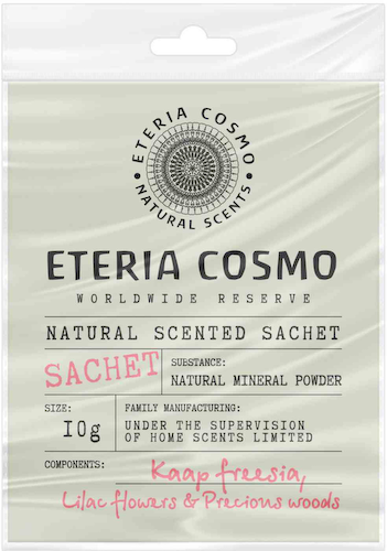 Ароматическое саше Eteria Cosmo Фрезия, сирень и драгоценное дерево #1