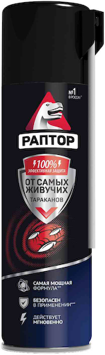 Средство инсектицидное от самых живучих тараканов Раптор #1