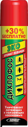 Средство от насекомых Дихлофос ЭКО Аромат Лаванды +30 % бесплатно #1