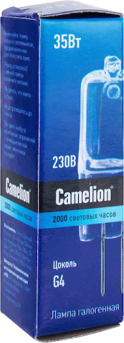 Лампа галогенная Camelion JD G4 #1