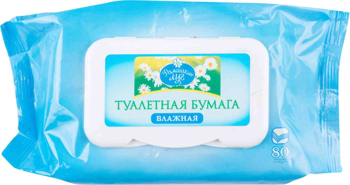 Туалетная бумага влажная Ромашкин луг #1