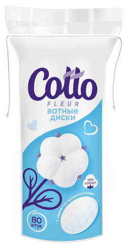 Ватные диски Cotto fleur #1