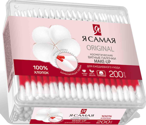 Ватные палочки косметические Я самая Make-up #1