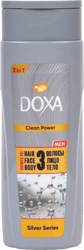 Гель для душа 3в1 Doxa Men Clean Power #1