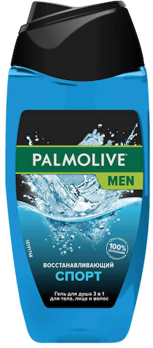 Гель для душа 3в1 Palmolive Men Спорт восстанавливающий #1