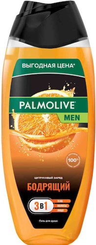Гель для душа 3в1 Palmolive Men бодрящий цитрусовый заряд #1