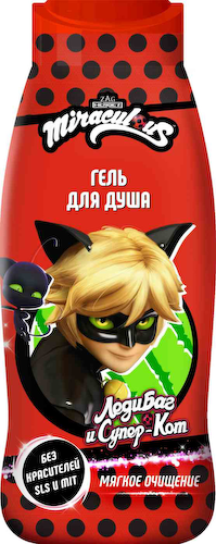 Гель для душа для мальчиков Miraculous Леди Баг и Супер Кот с 1 года #1