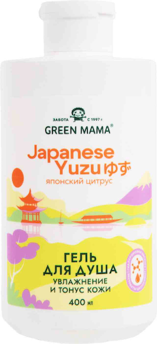 Гель для душа Green Mama Japanese Yuzu увлажнение и тонус кожи #1
